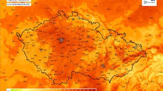 Praha zažila nejteplejší noc současné vlny veder